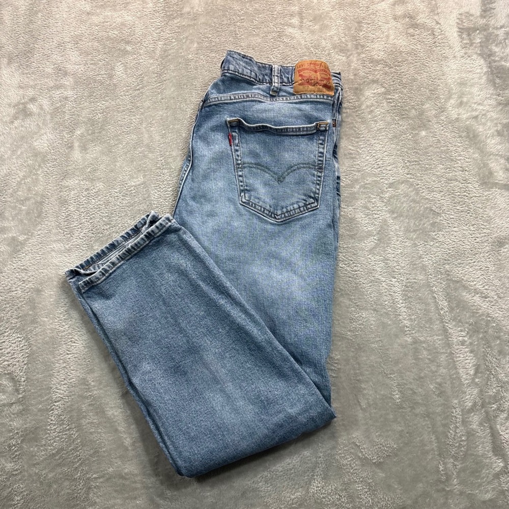Levi Strauss & Co Jeans 541 Mens 40x32 Light‎ Blue Straight Leg Denim Pants